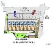 ★手数料０円★久留米市御井町　月極駐車場（LP）